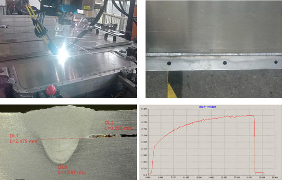 激光填絲熔焊，加速新能源汽車電池托盤制造